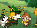 Cluiche Super Raccoon World