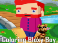 Cluiche Coloring Bloxy Boy