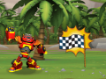 Cluiche Baze and the monster machines Robot riders learn to code