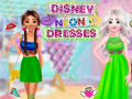 Cluiche Disney Neon Dresses