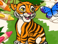 Cluiche Color Me Jungle Animals