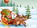 Cluiche Santa Gifts Rush
