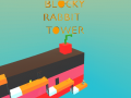 Cluiche Blocky Rabbit Tower