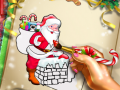Cluiche Santa Christmas Coloring