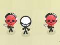 Cluiche Stickman Ninja Dash