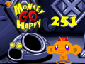 Cluiche Monkey Go Happy Stage 251