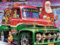 Cluiche Santa Trucks Jigsaw