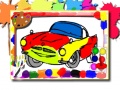 Cluiche Racing Cars Coloring Book