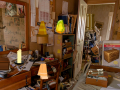 Cluiche Abandoned Room Hidden Objects