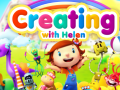 Cluiche Helen's little school Creating with Helen