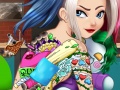 Cluiche Carley Queen Fun Tattoo