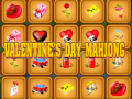 Cluiche Valentines Day Mahjong