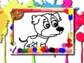 Cluiche Dogs Coloring Book
