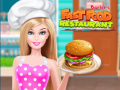 Cluiche Barbie's Fast Food Restaurant
