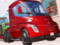 Cluiche Testla Truck Jigsaw