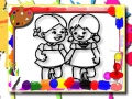 Cluiche Kids Coloring Time