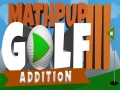 Cluiche Mathpup Golf Addition