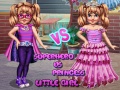 Cluiche Little Girl Superhero vs Princess