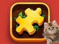 Cluiche Cats Puzzle Time