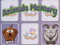 Cluiche Animals Memory 