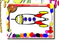 Cluiche Rockets Coloring Book