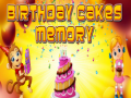 Cluiche Birthday Cakes Memory