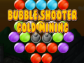 Cluiche Bubble Shooter Gold Mining