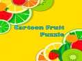 Cluiche Cartoon Fruit Puzzle