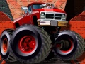 Cluiche Crazy Monster Trucks Puzzle
