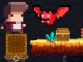 Cluiche Tiny Man and Red Bat
