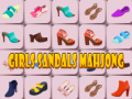Cluiche Girls Sandals Mahjong