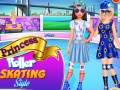 Cluiche Princess Roller Skating Style
