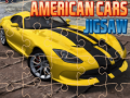 Cluiche American Cars Jigsaw