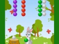 Cluiche Rabbit Bubble Shooter