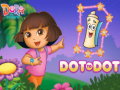 Cluiche Dora The explorer Dot to Dot