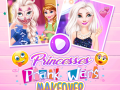 Cluiche Princesses Prank Wars Makeover