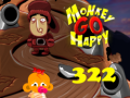 Cluiche Monkey Go Happy Stage 322