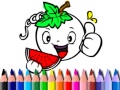 Cluiche Back To School: Vegy Coloring Book