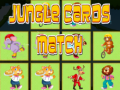 Cluiche Jungle Cards Match