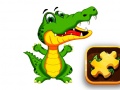 Cluiche Aligator Puzzle
