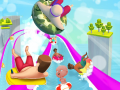 Cluiche Slippery Water Slides Aquapark.io