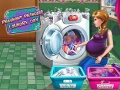 Cluiche Pregnant Princess Laundry Day