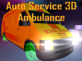 Cluiche Auto Service 3D Ambulance