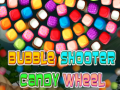 Cluiche Bubble Shooter Candy Wheel