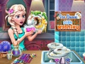Cluiche Ice Queen Dish Washing