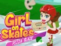 Cluiche Girl on Skates Pizza Blaze