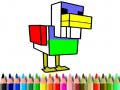 Cluiche Back To School: Monster Craft Coloring