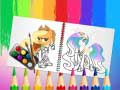 Cluiche Sweet Pony Coloring Book