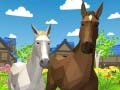 Cluiche Horse Family Animal Simulator 3d