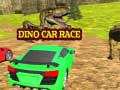 Cluiche Dino Car Race